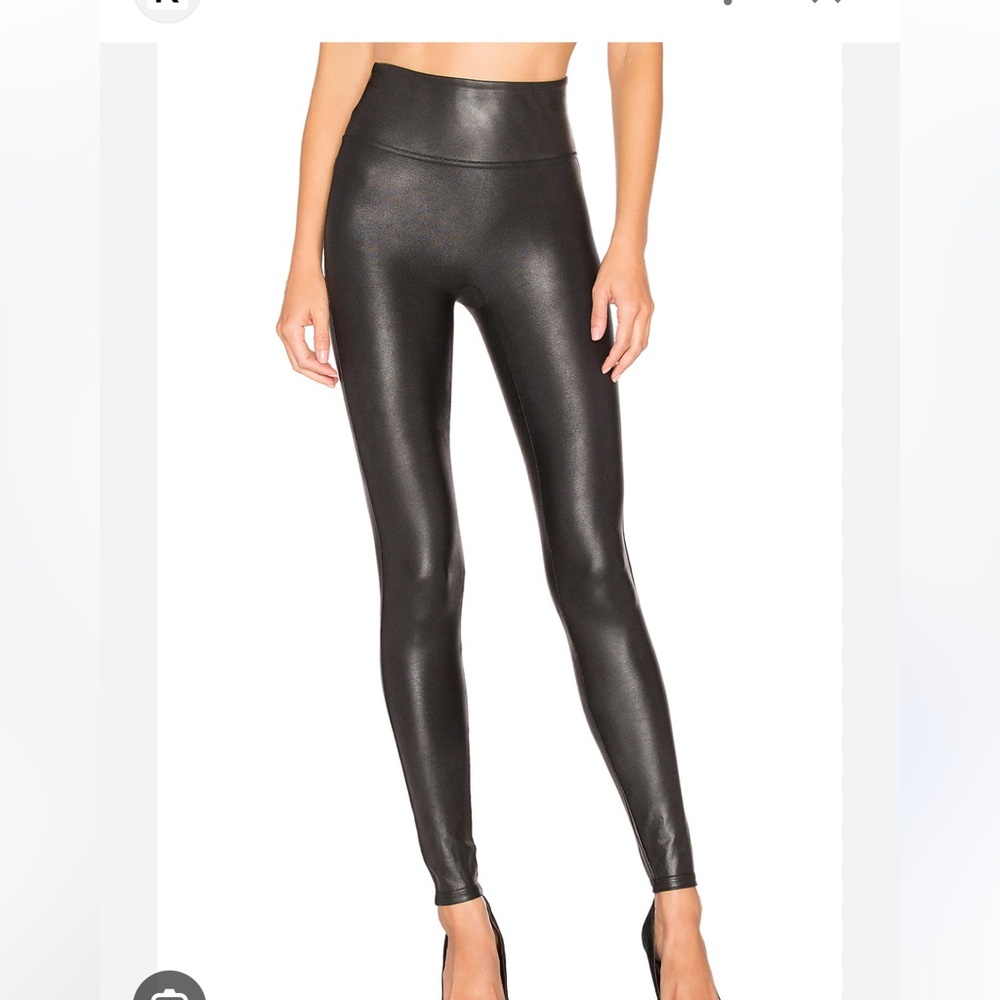 Spanx faux leather leggings